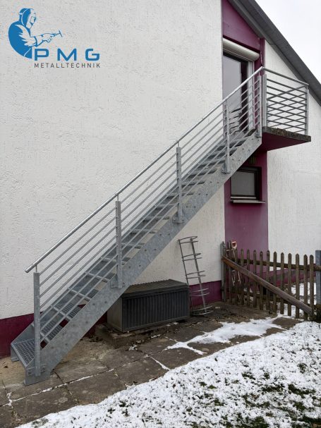 Außentreppe verzinkt