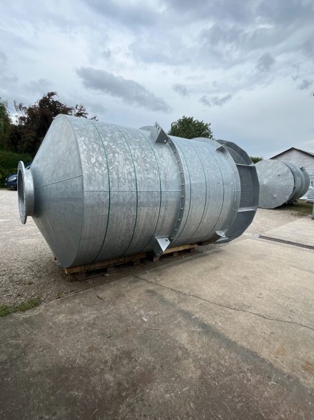 Schalldämpfer Luftzerlegung